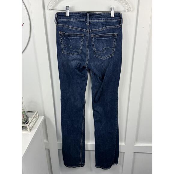 Cute Silver Jeans Size 25 33L Slim Bootcut - Picture 4 of 5